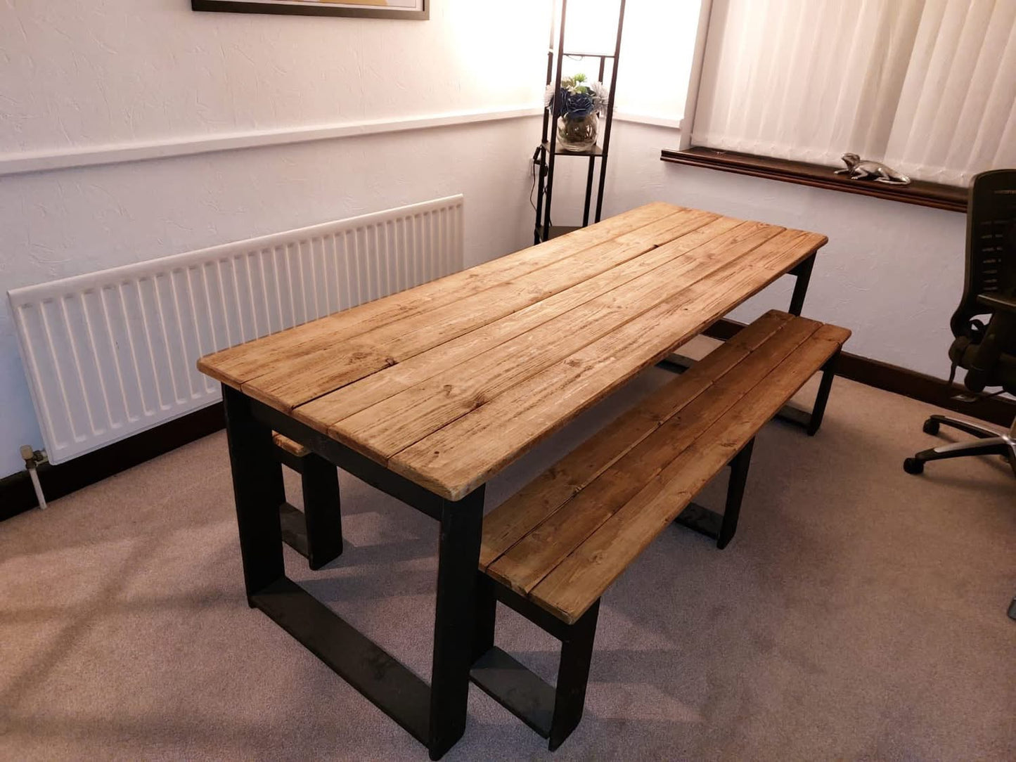 The Midnight Black Table set