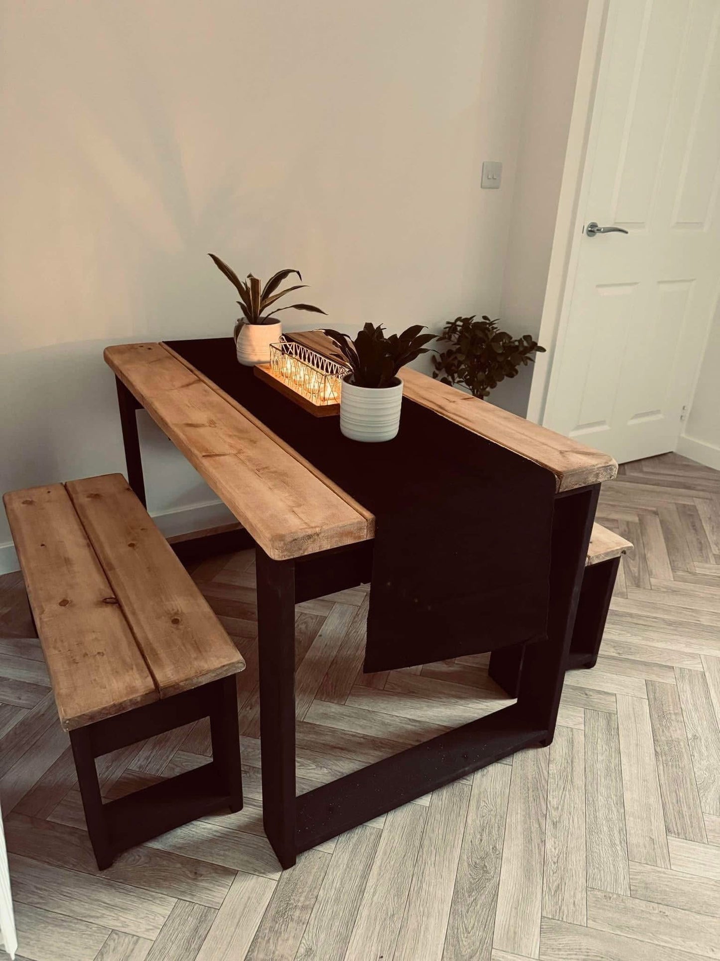 The Midnight Black Table set