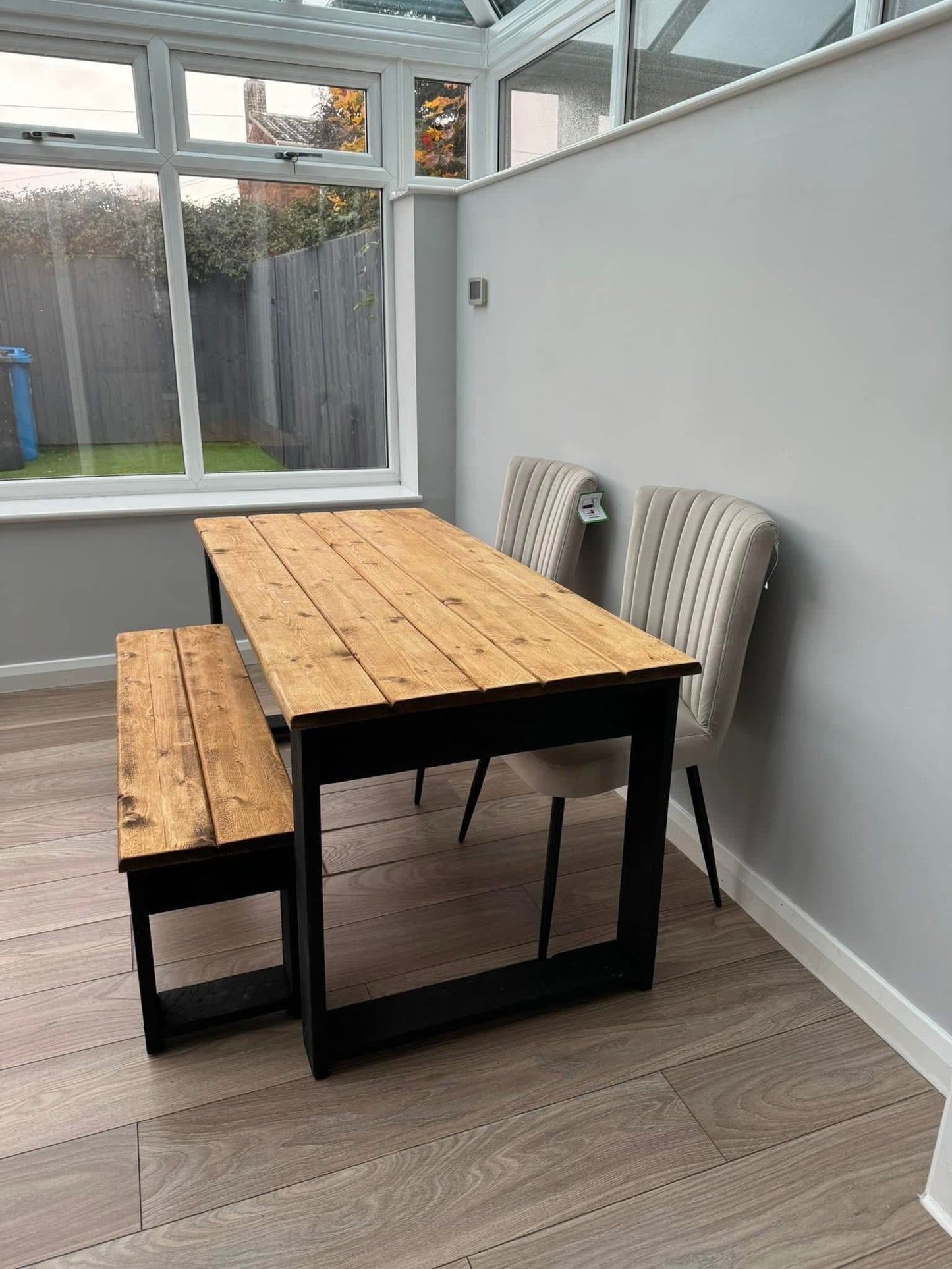The Midnight Black Table set