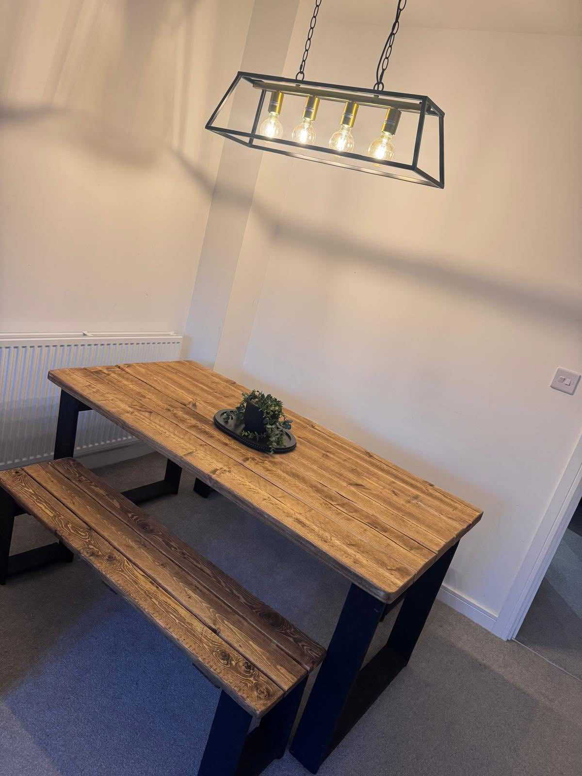 The Midnight Black Table set