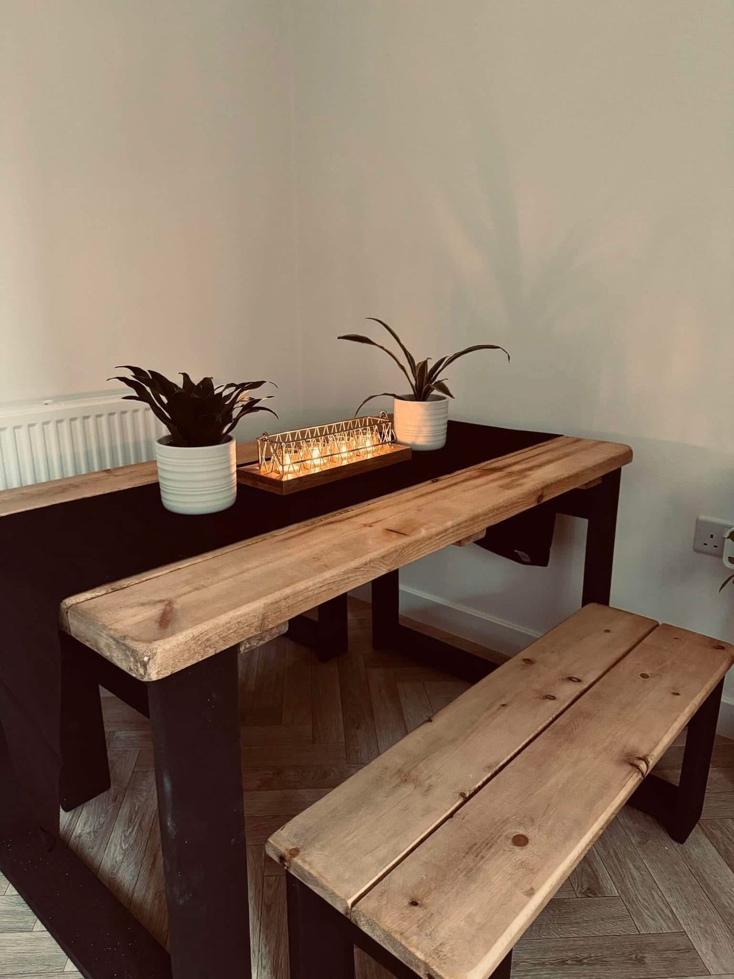 The Midnight Black Table set
