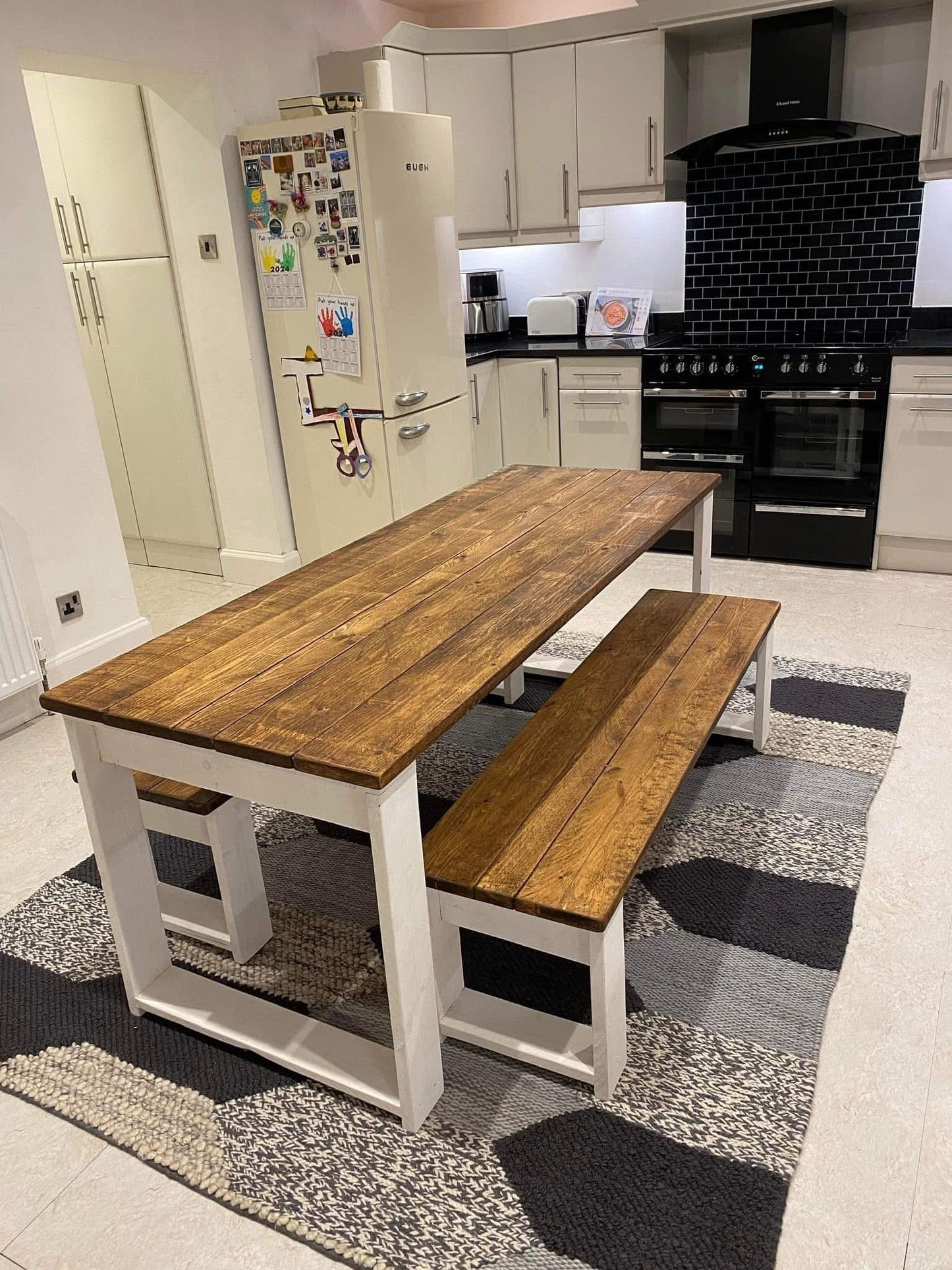 The Midnight Black Table set