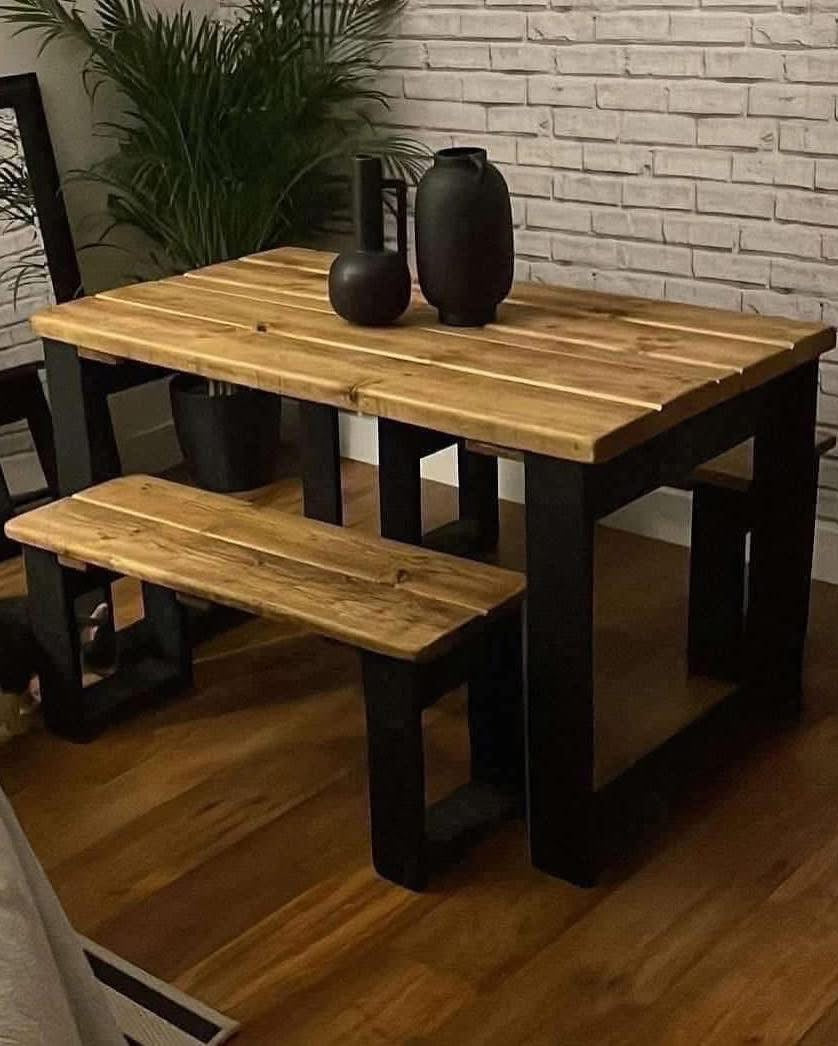 The Midnight Black Table set